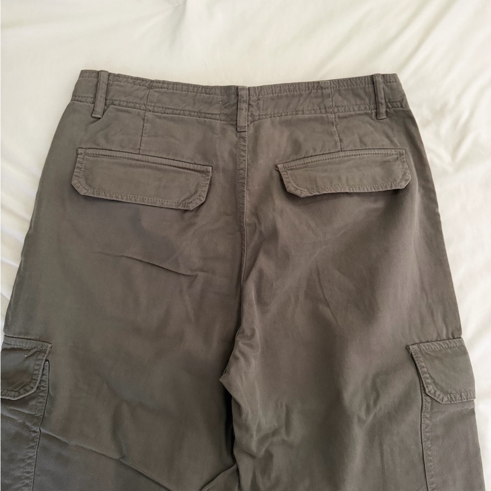 ZARA Cargo Pants - Olive Green - Picture 2 of 4